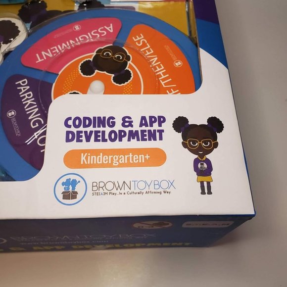 NEW Brown Toy Box Coding and App Development Steam Kit/Kids Coding Activity Box - Picture 5 of 10